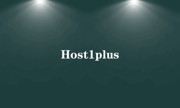 Host1plus