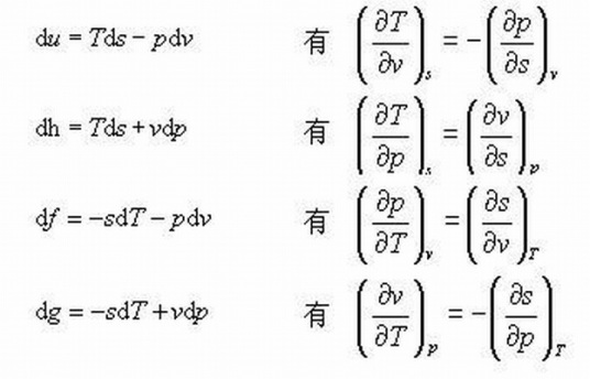 麦克斯韦关系