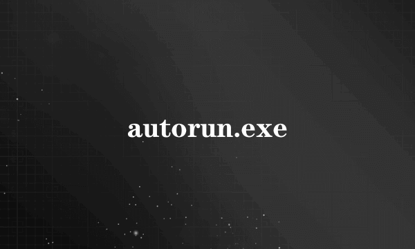 autorun.exe