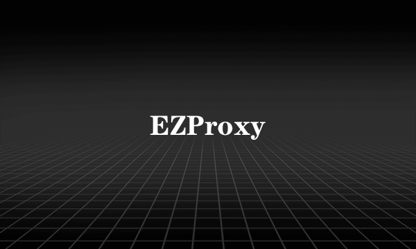 EZProxy