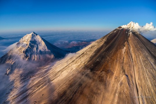 克柳切夫火山