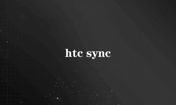 htc sync