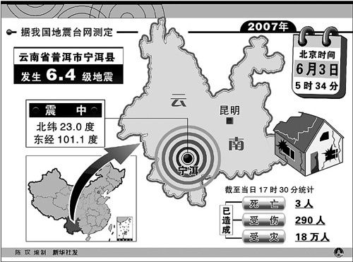 普洱地震