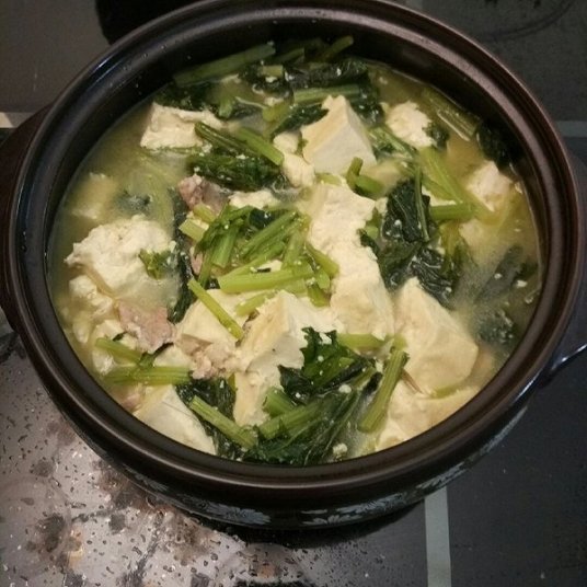 雪里红炖豆腐