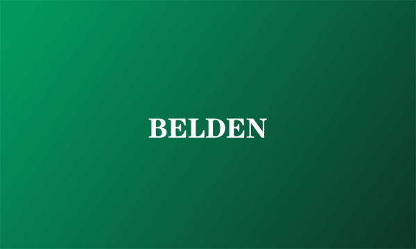 BELDEN