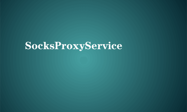 SocksProxyService