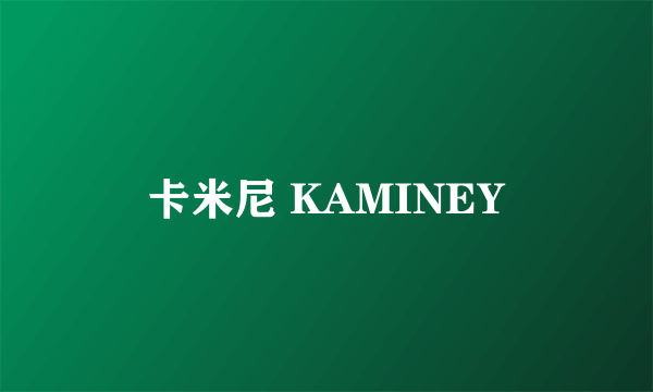 卡米尼 KAMINEY