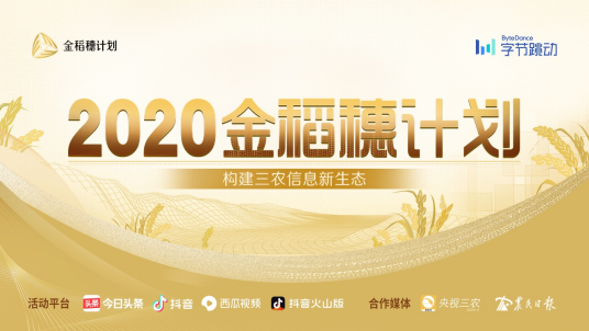 2020年金稻穗计划