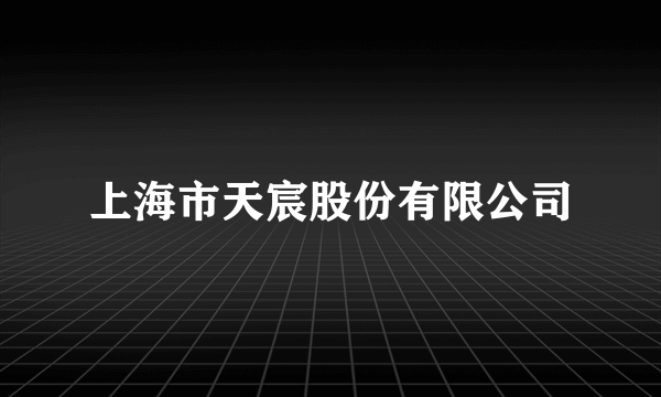 上海市天宸股份有限公司