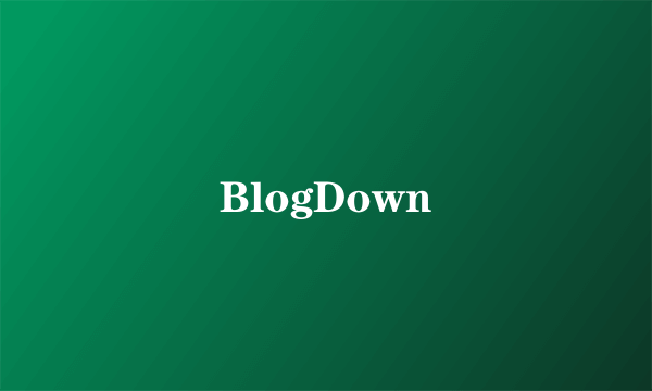 BlogDown