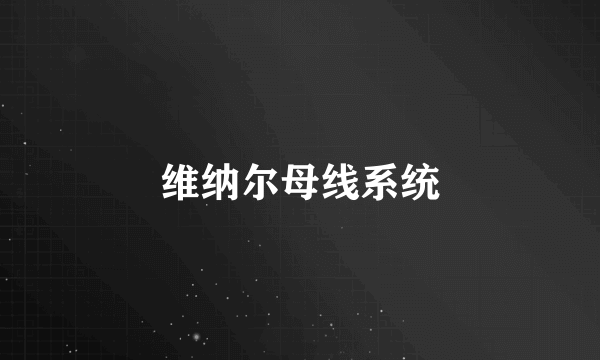 维纳尔母线系统