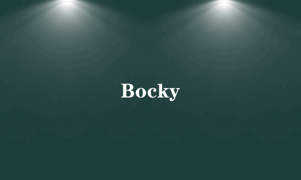 Bocky