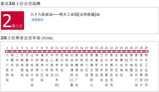 泰安公交2路