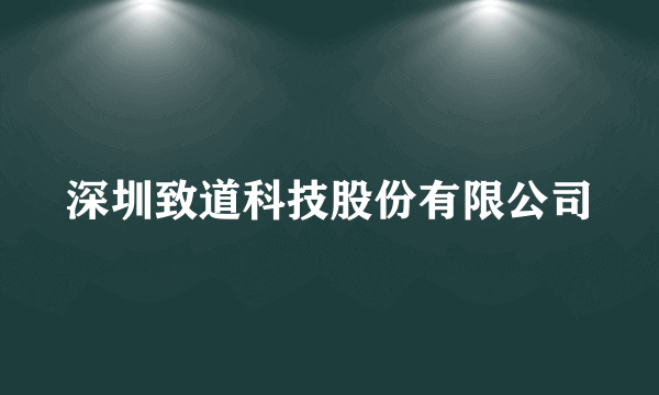 深圳致道科技股份有限公司