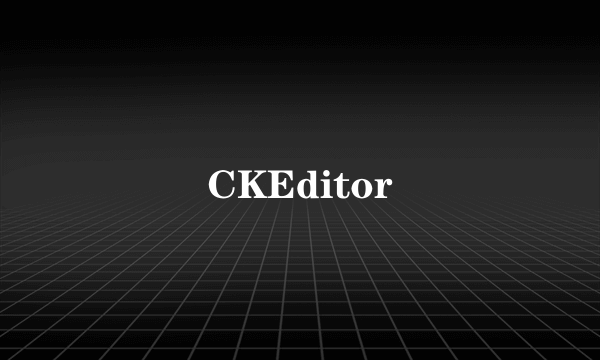 CKEditor