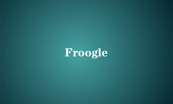 Froogle