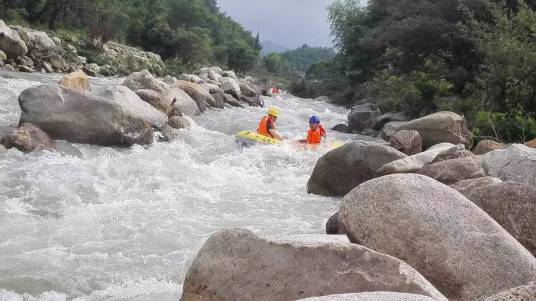 汝城热水河漂流