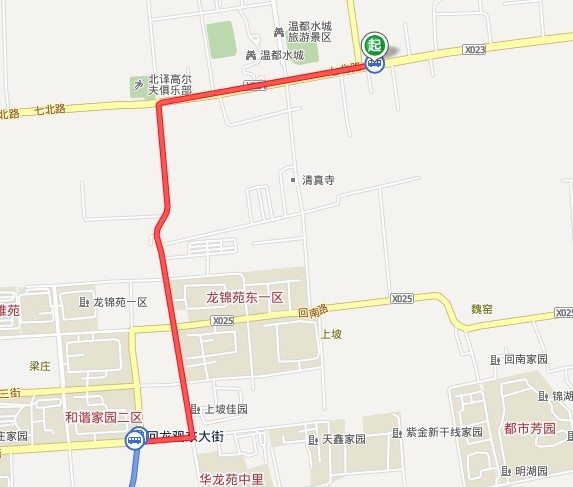 到德胜门地铁站公交路线