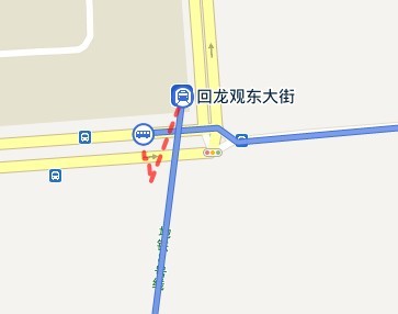 到德胜门地铁站公交路线