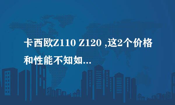 卡西欧Z110 Z120 ,这2个价格和性能不知如何?想买个相机