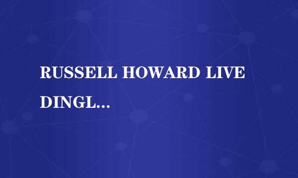 RUSSELL HOWARD LIVE DINGLEDODIES怎么样