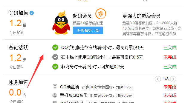 qq等级怎么领特权礼包