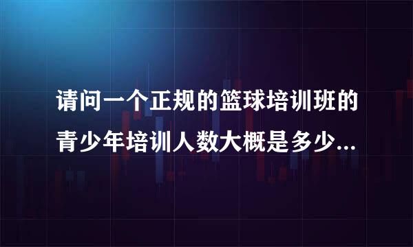 请问一个正规的篮球培训班的青少年培训人数大概是多少，还有就是什么样的培训班比较好？谢谢啦。。。
