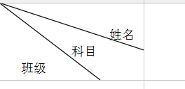 三行斜线表头怎么打字