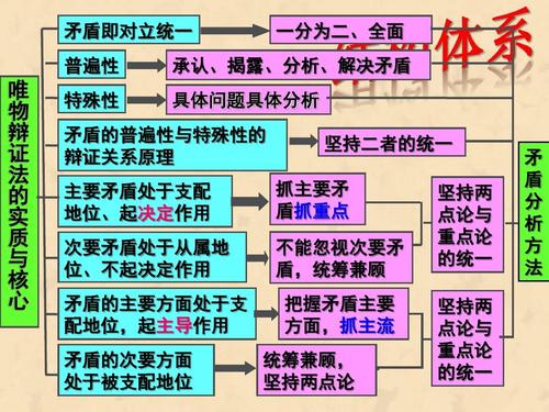 唯物辩证法的三个基本观点是什么？