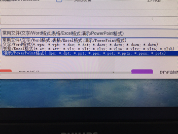 wps支持哪些格式？