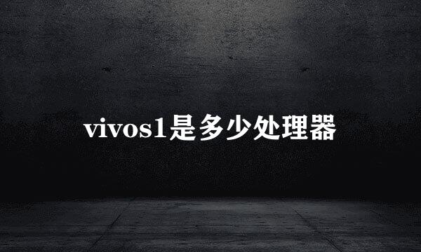 vivos1是多少处理器