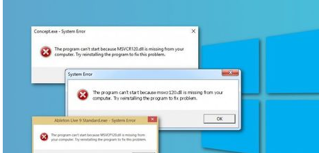 msvcr120.dll丢失怎样修复