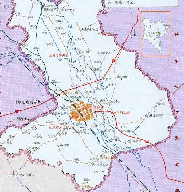 呼兰浩特在哪个城市？