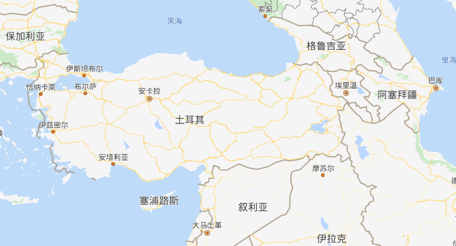 土耳其属于哪个国家或地区？