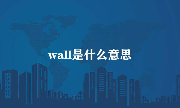 wall是什么意思