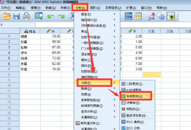 聚类分析spss步骤是什么？