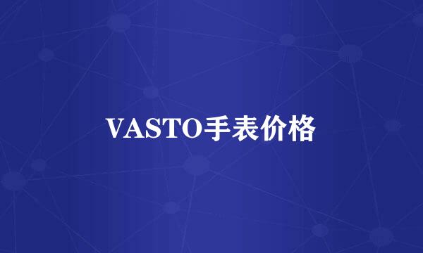 VASTO手表价格