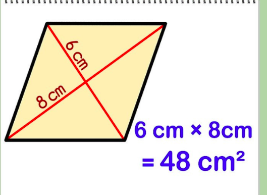 菱形的面积公式