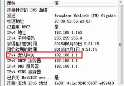 默认网关是什么