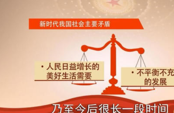 我国目前社会主要矛盾是