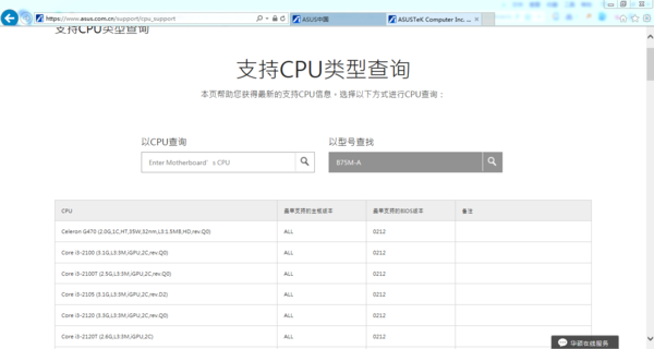 华硕P8B75-V 主板配的是哪个CPU、显卡及哪个内存？