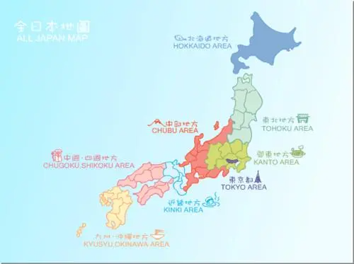 日本多大面积相当于中国哪个省？