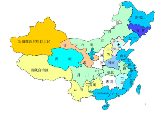 中国省会34个简称