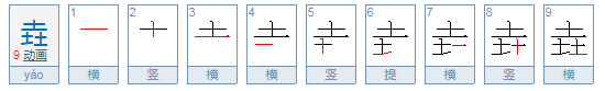 垚怎么读？