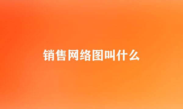 销售网络图叫什么