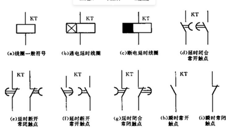 时间继电器符号是什么？