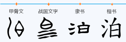 “泊”的多音字组词