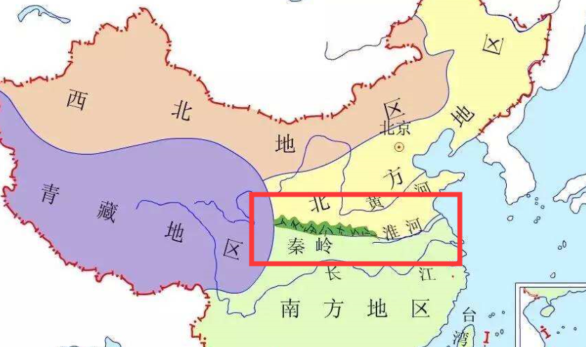 秦岭淮河一线是什么？