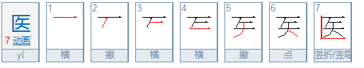 医字的结构是什么?