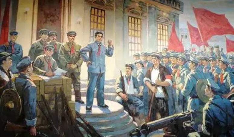 1927年7月中旬，中共中央决定在江西南昌举行起义，并成立了以谁为书记的前敌委员